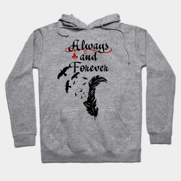 Always and forever white hoodie 2025